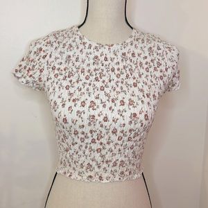 CUTE MINI FLORAL HOLLISTER TOP